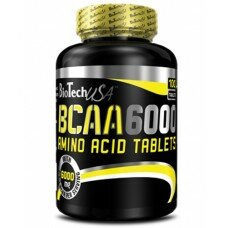 Аминокислоты BCAA 6000 - 100 tabs Biotech