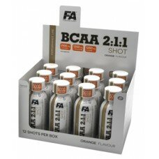 BCAA 2:1:1 Shot - 12x120ml - Orange FA Nutrition