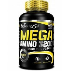 Аминокислоты Biotech Mega Amino 3200 - 100 tabs