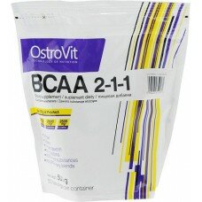 Аминокислоты OstroVit BCAA 2-1-1 - 500 г без вкуса