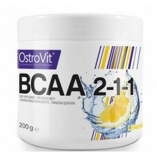 Аминокислоты OstroVit BCAA 2-1-1 - 200 г лимон