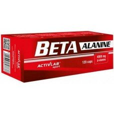 Предтренировочник Beta Alanine - 120 caps ActivLab