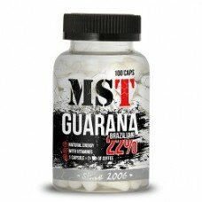 Предтренировочник MST Nutrition Guarana Brazilian 22% - 90 caps