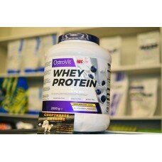 Протеин WHEY PROTEIN от OstroVit, 2кг., черника/йогурт