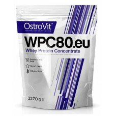 Протеин OstroVit Standard WPC80.eu - 2270 г клубника