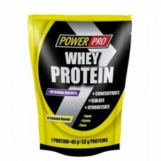 Протеин Power Pro Whey Protein 1кг, банан