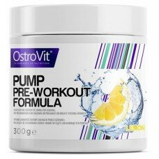 Предтренировочник OstroVit PUMP Pre-Workout - 300 г лимон