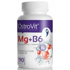 Витамины и минералы OstroVit Mg B6 - 90 таб