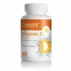 Витамины и минералы OstroVit VITAMIN D 2000 - 60 таб