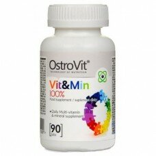 Витамины и минералы OstroVit 100% VIT&MIN - 90 tabs